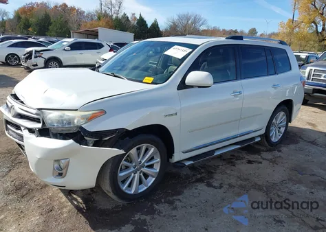 2011 Toyota Highlander Hybrid Limited V6 из США, поврежденный, VIN JTEDC3EH3B2002112